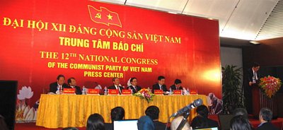 Họp báo thông tin về Đại hội Đảng toàn quốc lần thứ XII