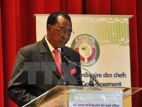 Tổng thống Chad Idriss Deby Itno. (Nguồn: AFP/TTXVN)