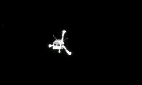 Những hình ảnh cuối cùng về robot thăm dò Philae tháng 11/2014. Ảnh: ESA