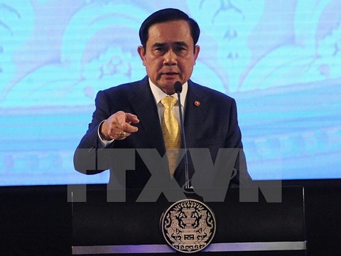 Thủ tướng Thái Lan Prayut Chan-ocha. (Nguồn: THX/TTXVN)