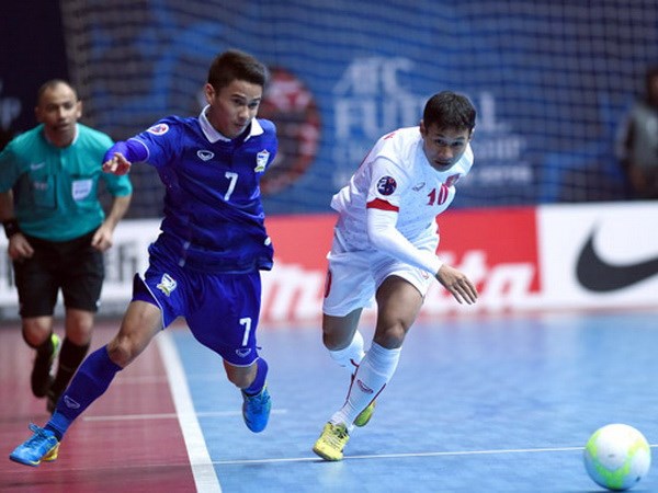 Đội tuyên futsal Việt Nam đang rất quyết tâm đánh bại Thái Lan. (Nguồn: VFF)