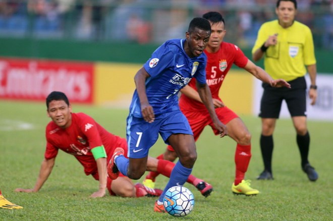 Ramires không thể giúp Jiangsu Suning đánh bại Bình Dương. (Nguồn: TT)