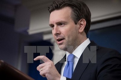 Phát ngôn viên Nhà Trắng Josh Earnest. (Nguồn: AFP/TTXVN)