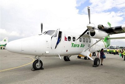 Một chiếc Twin Otter giống chiếc máy bay đang mất tích của hãng Tara (Nguồn: Nepal Headlines)