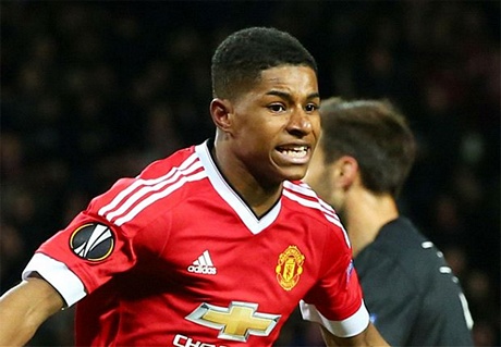 Rashford là tài năng triển vọng đi lên từ lò đào tạo của chính Man Utd. Ảnh: Reuters