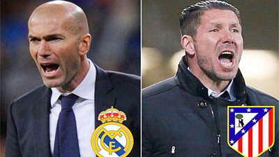 Zidane là mẫu HLV thiên về tấn công trong khi Simeone rất giỏi đá phản công, khắc chế đối thủ