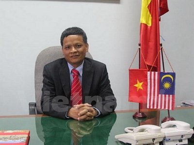 Ông Nguyễn Hồng Thao trên cương vị Đại sứ Việt Nam tại Malaysia. (Ảnh: Kim Dung-Chí Giáp/Vietnam+)