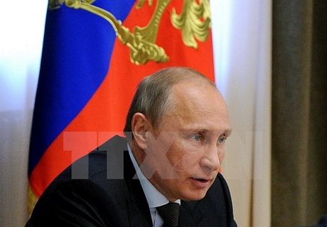 Tổng thống Nga Vladimir Putin. (Nguồn: AFP/TTXVN)