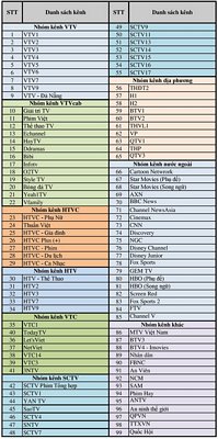 (Nguồn: Cục Phát thanh Truyền hình và Thông tin điện tử)