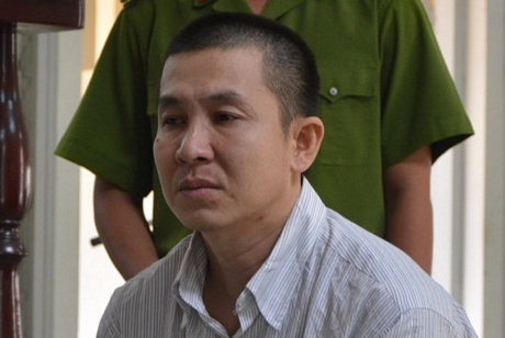 Thương tại phiên tòa ngày 17-3 - Ảnh: AN LONG