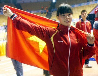 Vũ Thị Hằng có suất tiếp theo cho vật Việt Nam. Nguồn: TL