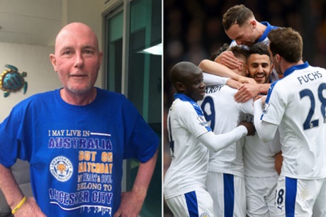 Ông Tony Skeffington đã vượt qua “lưỡi hái tử thần” nhờ Leicester City