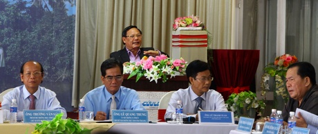 Ông Nguyễn Văn Tuấn phát biểu tại hội thảo.