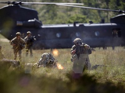 NATO tập trận quy mô lớn. (Nguồn: AFP/TTXVN)