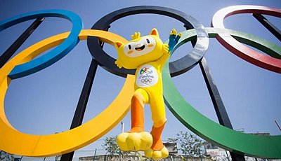 Vinicius-Linh vật tại Rio 2016.Photo:Olympic