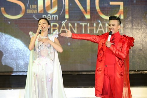 Trấn Thành và Tóc Tiên song ca nhạc phẩm 