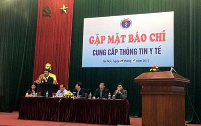  Tại cuộc họp sáng nay (5/4) tại Bộ Y tế