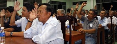 100% cử tri tín nhiệm đối với những người ứng cử đại biểu HĐND các cấp 