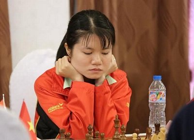 Phạm Lê Thảo Nguyên - kỳ thủ nữ số một Việt Nam được cộng thêm 6,4 elo sau Giải cờ vua đồng đội châu Á 2016