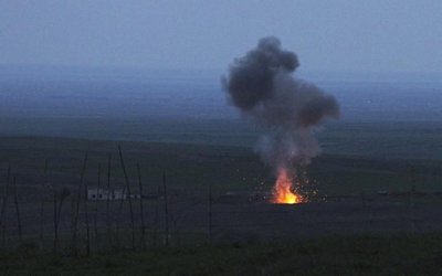 Chiến sự đã bùng phát tại Nagorno-Karabakh hôm 2/4 (Ảnh: Reuters)