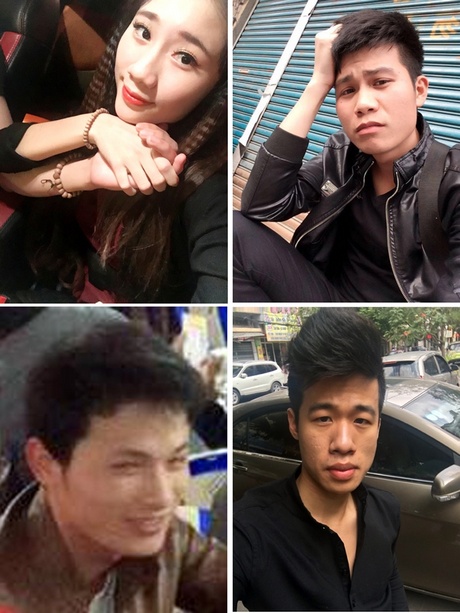 Các đối tượng bị bắt trọng vụ án.