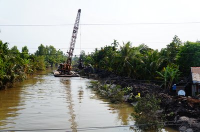 Các địa phương tích cực nạo vét các kinh thủy lợi, nội đồng.