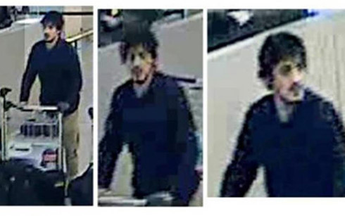 Hình ảnh của Najim Laachraoui do camera an ninh ở sân bay Zaventem ghi lại. (Ảnh: ledauphine)