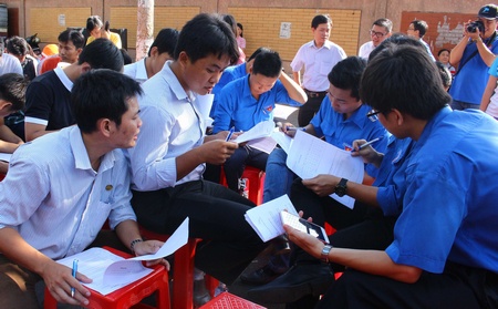 Hội thi giúp đoàn viên thah niên hiểu hơn về Luật an toàn giao thông