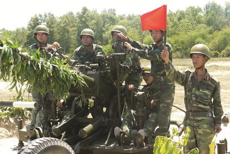 Tăng cường, củng cố xây dựng đơn vị vững mạnh toàn diện.