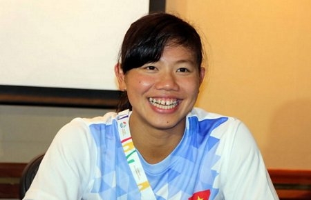 Kình ngư Ánh Viên. Ảnh: N.K