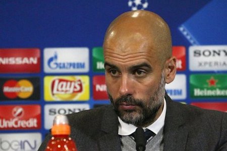 Gương mặt thất vọng của Pep Guardiola sau trận thua. (Nguồn: Getty)