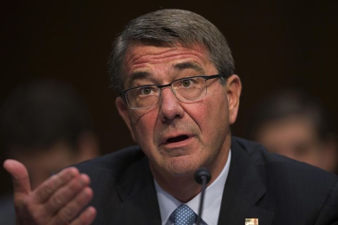 Bộ trưởng Quốc phòng Mỹ Ashton Carter. (Nguồn: AP)