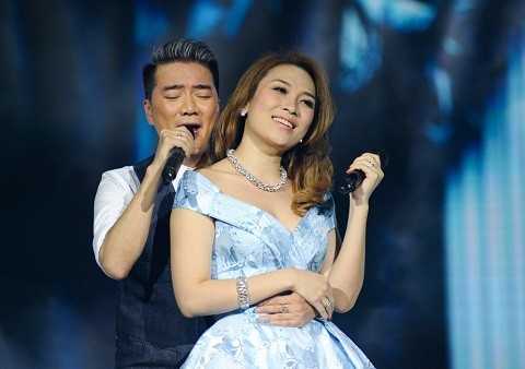 Song ca với Mỹ Tâm trong 