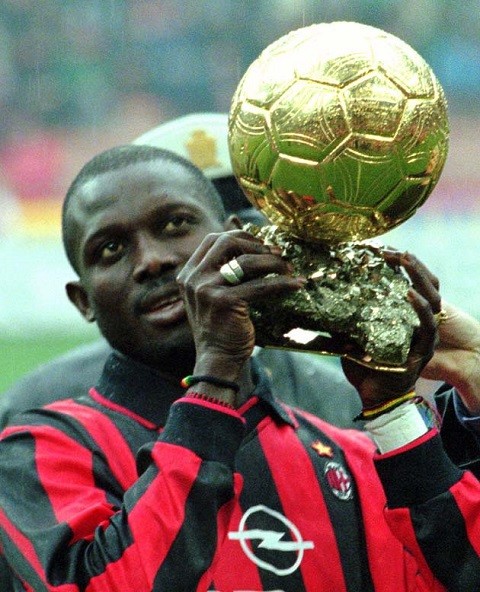  George Oppong Weah cũng từng nhận danh hiệu Quả bóng Vàng 