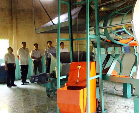 Thiết bị máy móc hiện đại giúp cơ sở hoạt động hiệu quả hơn.
