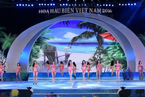 Phần thi áo tắm. Ảnh: BTC