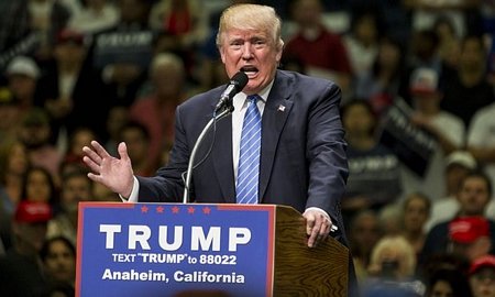 Tỷ phú Donald Trump đã giành đủ số phiếu đại diện cho đảng Cộng hòa. (Nguồn: Guardian)