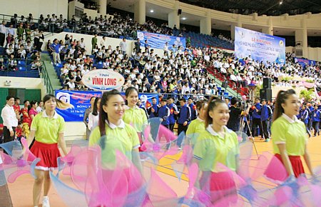  Đoàn VĐV tỉnh Vĩnh Long tại HKPĐ khu vực V.