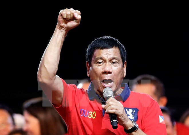 Tổng thống Rodrigo Duterte. (Nguồn: EPA/ TTXVN)