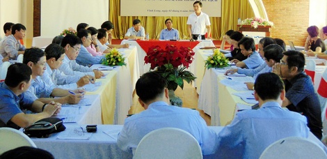 Quang cảnh hội nghị.