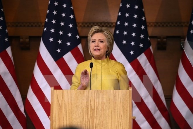 Bà Hillary Clinton. (Nguồn: AFP/TTXVN)