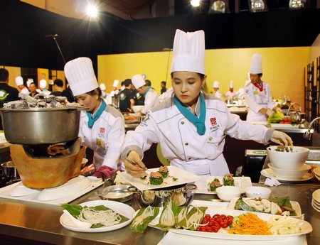  Năm nay, các đầu bếp có sự đầu tư, sáng tạo hơn.