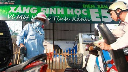  Xăng sinh học E5 đang gặp khó khi chưa được hưởng ứng của cả người tiêu dùng và doanh nghiệp.