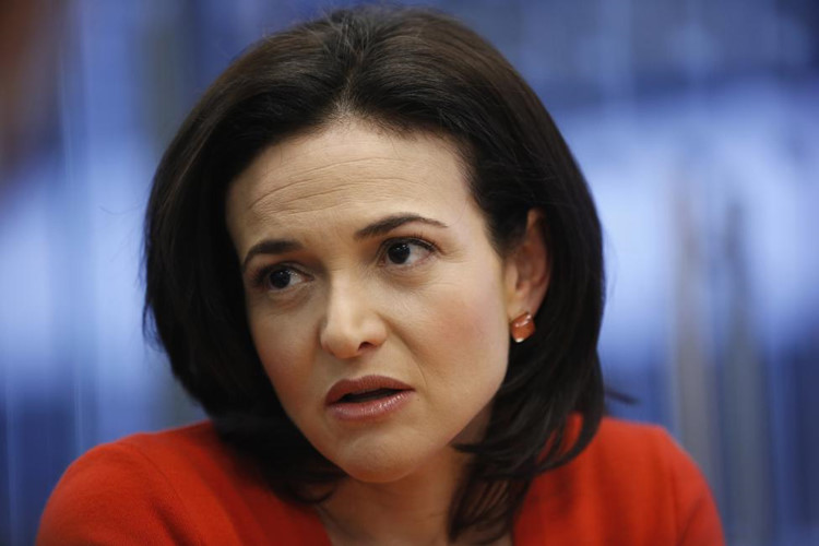 Vị trí thứ 7: Bà Sheryl Sandberg, COO Facebook tăng 1 bậc so với bảng xếp hạng năm ngoái. (ảnh: Reuters).