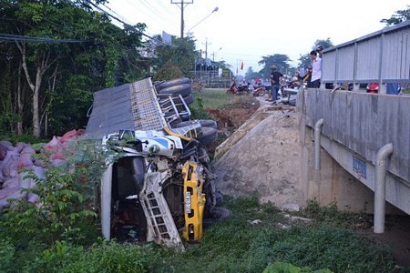 Hiện trường vụ tai nạn