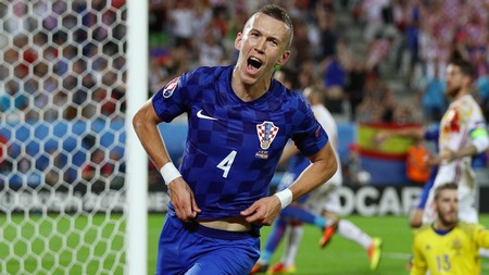 Ivan Perisic đã để lại dấu ấn trong màn lội ngược dòng ngoạn mục của Croatia trước ĐKVĐ Tây Ban Nha với một pha kiến tạo và một bàn thắng đẹp mắt. (Ảnh: Goal)