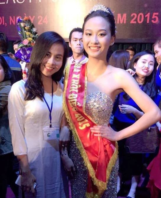 Bùi Thị Lan Anh đăng quang Hoa khôi Điếc Việt Nam 2015
