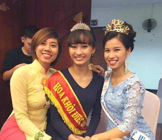 Vẻ đẹp dịu dàng của hoa khôi khiếm thính năm 2015