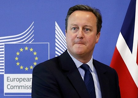 Thủ tướng Anh David Cameron. Ảnh: Reuters.