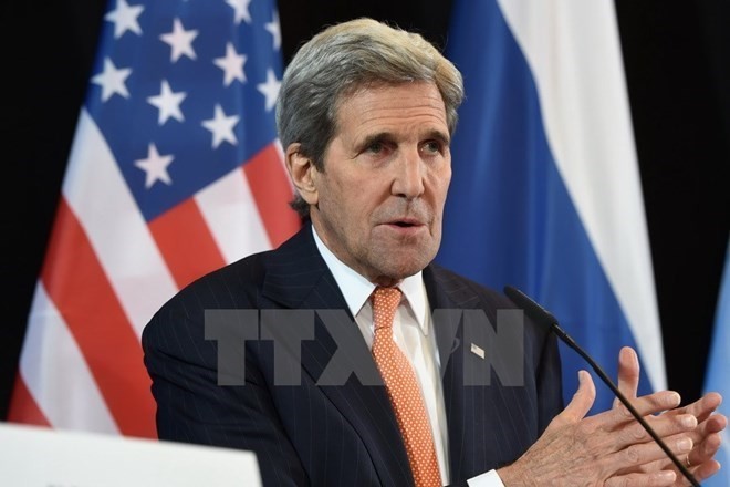 Ngoại trưởng Mỹ John Kerry. (Ảnh: AFP/TTXVN)